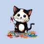 Artistic Cat-None-Glossy-Sticker-kharmazero