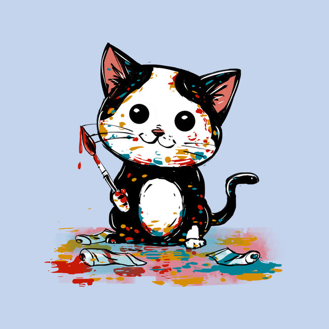 Artistic Cat-Baby-Basic-Tee-kharmazero