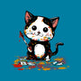 Artistic Cat-None-Glossy-Sticker-kharmazero