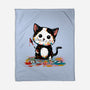 Artistic Cat-None-Fleece-Blanket-kharmazero