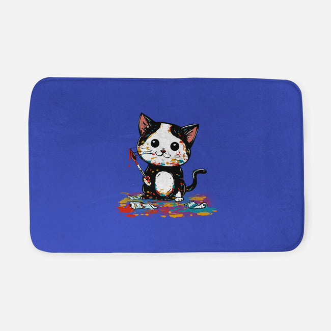 Artistic Cat-None-Memory Foam-Bath Mat-kharmazero