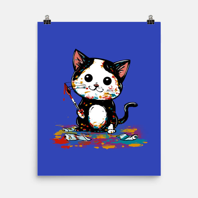 Artistic Cat-None-Matte-Poster-kharmazero