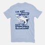 Just Hungry Shark-Womens-Basic-Tee-NemiMakeit