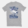 Just Hungry Shark-Womens-Basic-Tee-NemiMakeit