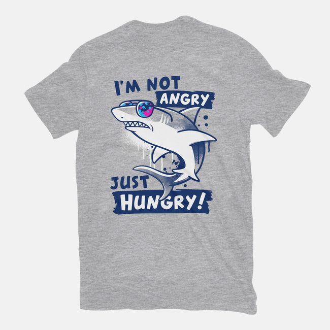 Just Hungry Shark-Mens-Basic-Tee-NemiMakeit