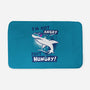 Just Hungry Shark-None-Memory Foam-Bath Mat-NemiMakeit