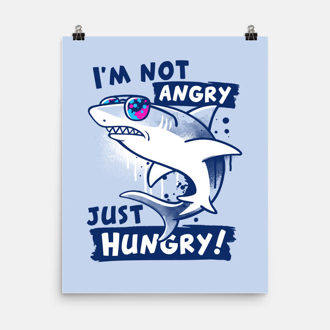 Just Hungry Shark-None-Matte-Poster-NemiMakeit