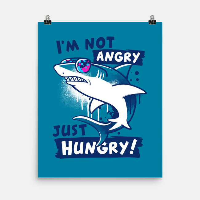 Just Hungry Shark-None-Matte-Poster-NemiMakeit