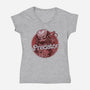 Predator-Womens-V-Neck-Tee-Astrobot Invention