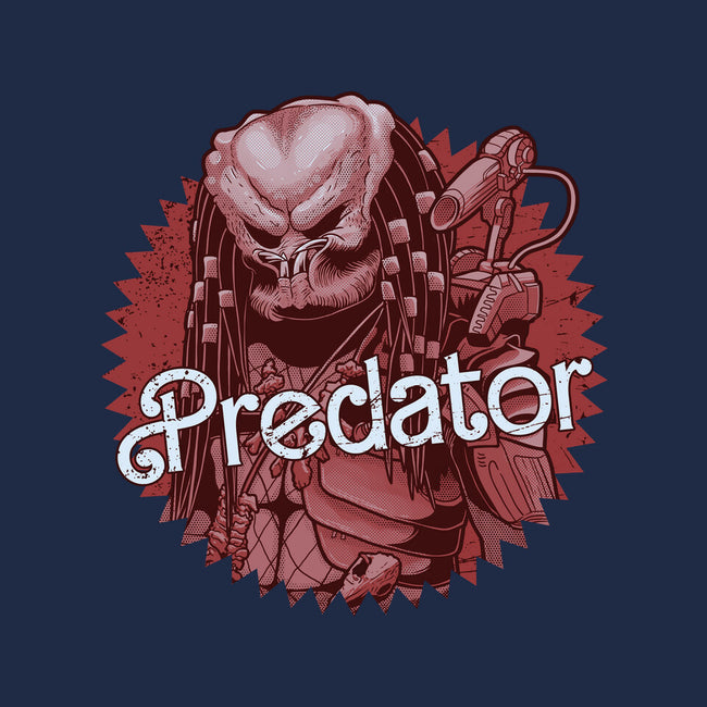 Predator-None-Polyester-Shower Curtain-Astrobot Invention