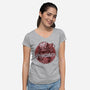 Predator-Womens-V-Neck-Tee-Astrobot Invention