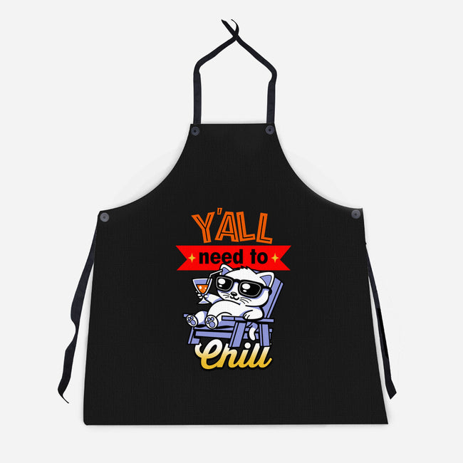 Y'all Need To Chill-Unisex-Kitchen-Apron-Boggs Nicolas