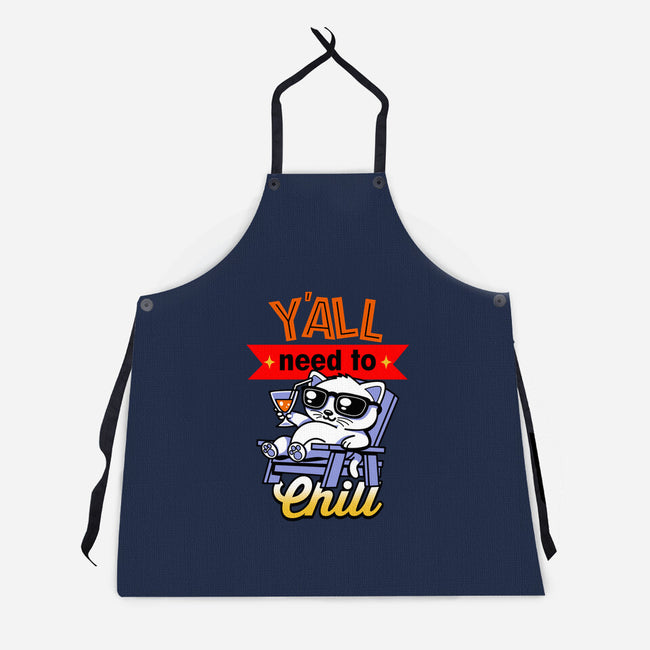 Y'all Need To Chill-Unisex-Kitchen-Apron-Boggs Nicolas