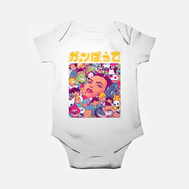 Ganbatte Machine-Baby-Basic-Onesie-Bruno Mota