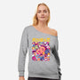 Ganbatte Machine-Womens-Off Shoulder-Sweatshirt-Bruno Mota