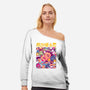 Ganbatte Machine-Womens-Off Shoulder-Sweatshirt-Bruno Mota