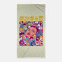 Ganbatte Machine-None-Beach-Towel-Bruno Mota