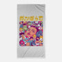 Ganbatte Machine-None-Beach-Towel-Bruno Mota