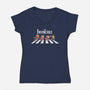 The Invincible-Womens-V-Neck-Tee-2DFeer