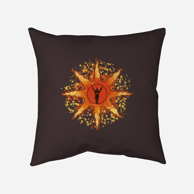 Knight Of Sun-None-Removable Cover w Insert-Throw Pillow-nickzzarto