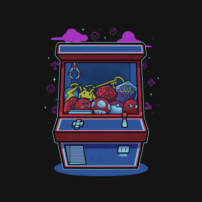 Retro Games Claw Machine-Unisex-Zip-Up-Sweatshirt-Astrobot Invention