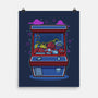 Retro Games Claw Machine-None-Matte-Poster-Astrobot Invention