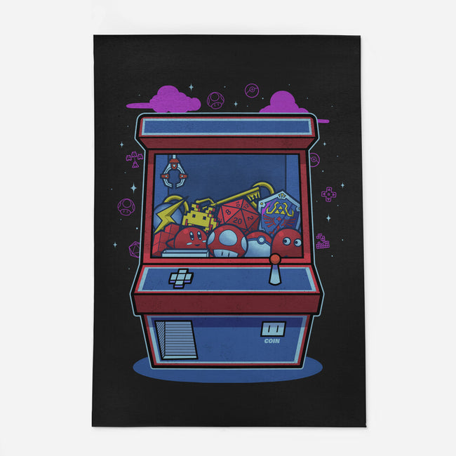 Retro Games Claw Machine-None-Indoor-Rug-Astrobot Invention