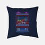 Retro Games Claw Machine-None-Removable Cover w Insert-Throw Pillow-Astrobot Invention