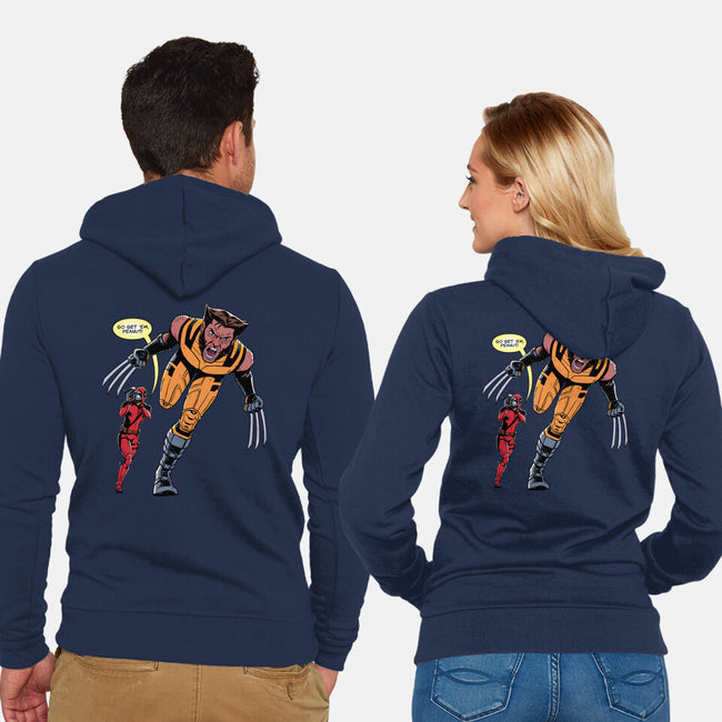 Go Get Em Peanut-Unisex-Zip-Up-Sweatshirt-jmcg