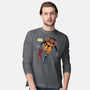 Go Get Em Peanut-Mens-Long Sleeved-Tee-jmcg