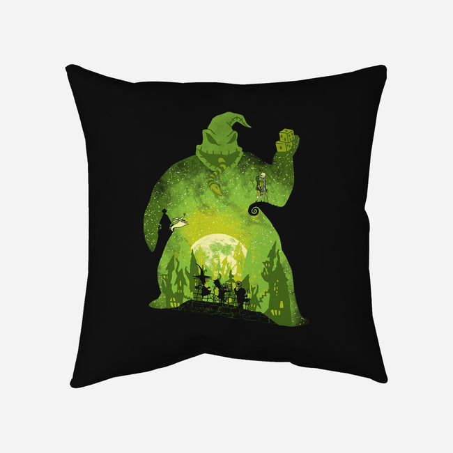 Evil Boogeyman-None-Removable Cover-Throw Pillow-dalethesk8er