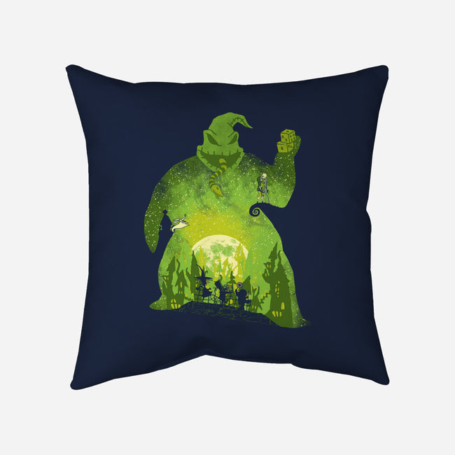 Evil Boogeyman-None-Removable Cover-Throw Pillow-dalethesk8er