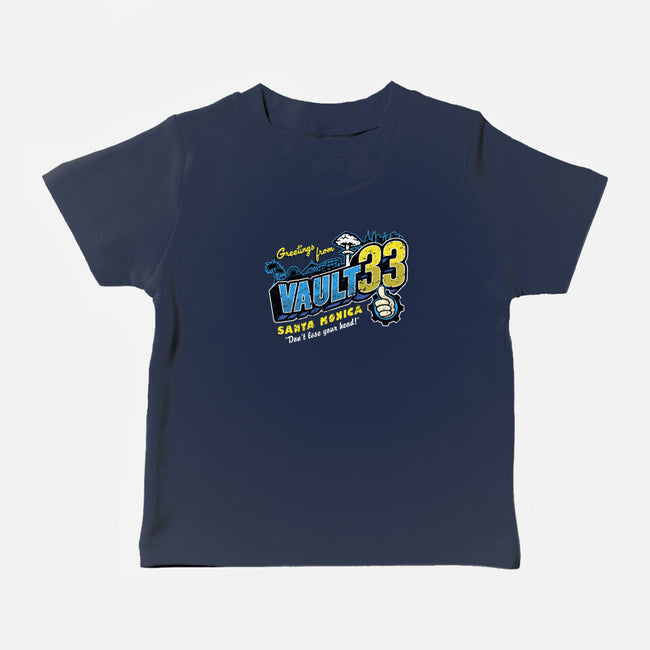 Greetings From Vault 33-Baby-Basic-Tee-Olipop