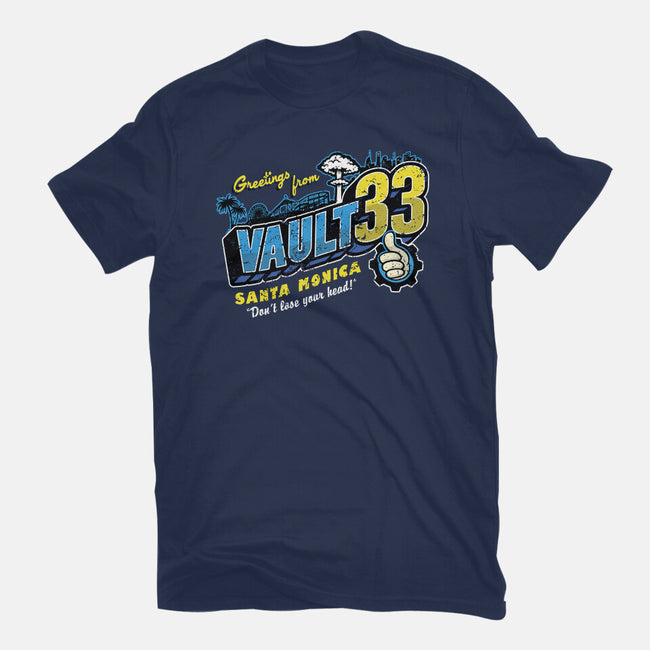 Greetings From Vault 33-Mens-Heavyweight-Tee-Olipop