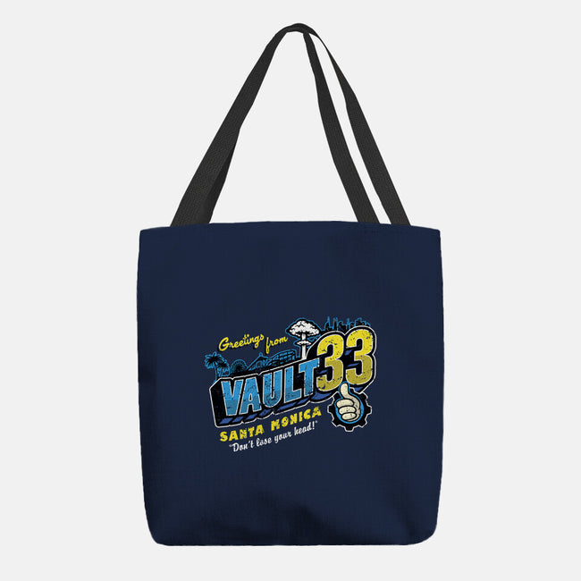 Greetings From Vault 33-None-Basic Tote-Bag-Olipop