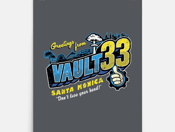 Greetings From Vault 33