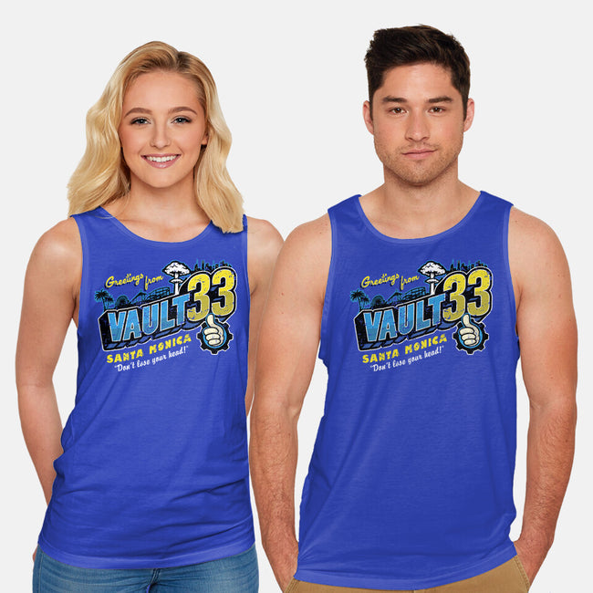 Greetings From Vault 33-Unisex-Basic-Tank-Olipop