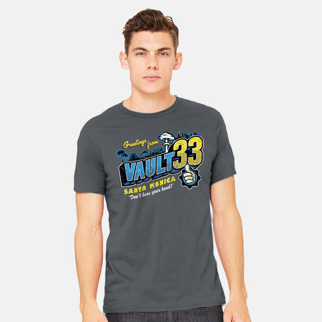 Greetings From Vault 33-Mens-Heavyweight-Tee-Olipop