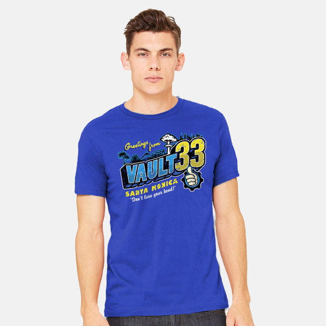 Greetings From Vault 33-Mens-Heavyweight-Tee-Olipop