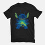 Alien Experiment-Womens-Fitted-Tee-dalethesk8er