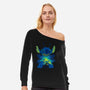 Alien Experiment-Womens-Off Shoulder-Sweatshirt-dalethesk8er