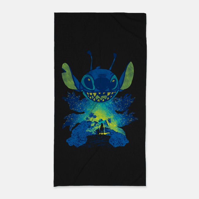 Alien Experiment-None-Beach-Towel-dalethesk8er