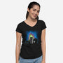 In Your Dreams-Womens-V-Neck-Tee-dalethesk8er