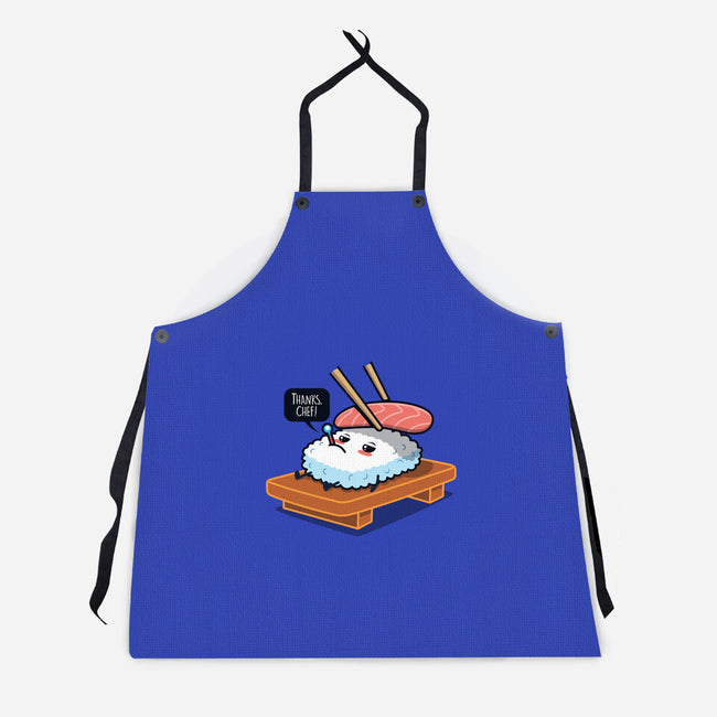 Sick Sushi-Unisex-Kitchen-Apron-Boggs Nicolas