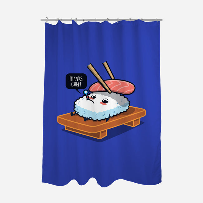 Sick Sushi-None-Polyester-Shower Curtain-Boggs Nicolas