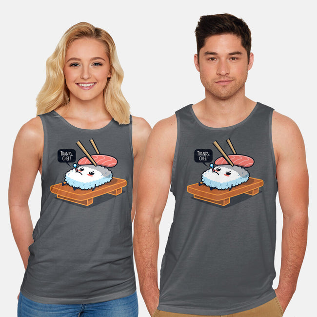 Sick Sushi-Unisex-Basic-Tank-Boggs Nicolas