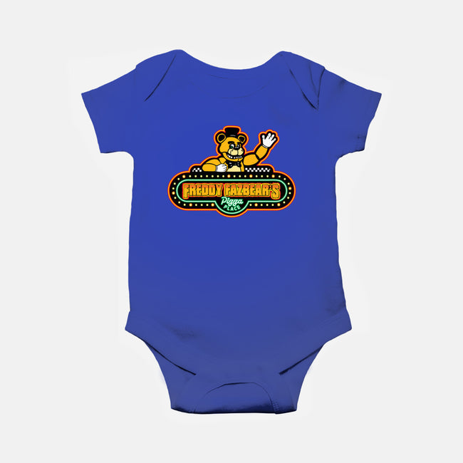 Fazbear's Pizza-Baby-Basic-Onesie-dalethesk8er