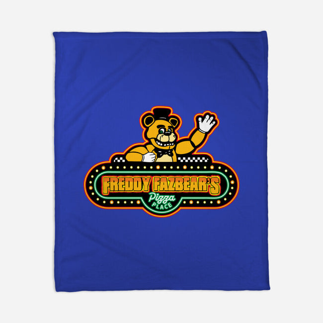 Fazbear's Pizza-None-Fleece-Blanket-dalethesk8er