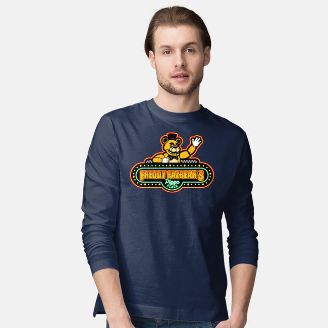 Fazbear's Pizza-Mens-Long Sleeved-Tee-dalethesk8er