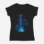 Witch Doctor-Womens-V-Neck-Tee-dalethesk8er